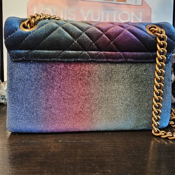 Kurt Geiger London Velvet Mini Brixton Crossbody Bag. - Picture 8 of 10